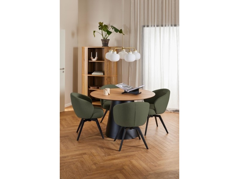 Krzesło Darlene zielone Alea 61 - ACTONA